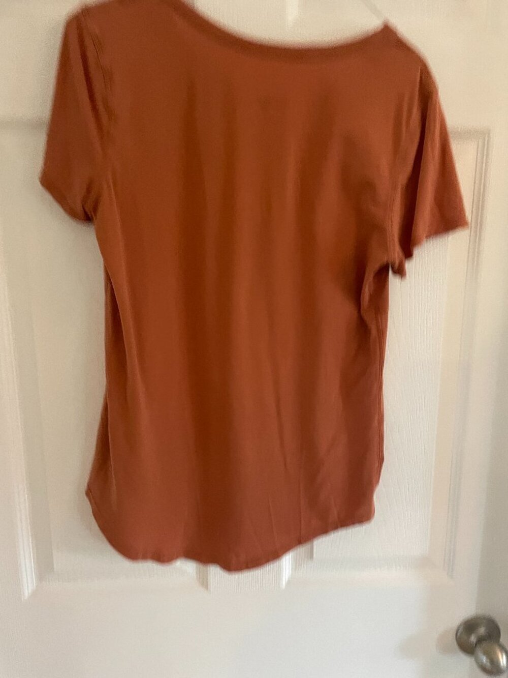 Lululemon Terracotta Relaxed Fit Short Sleeve Tee Size 6